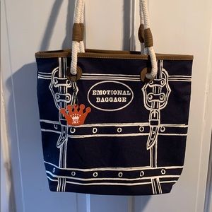 NWT Emotional Baggage Tote bag